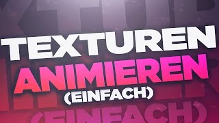 Minecraft Animierte Texturen erstellen einfaches Tutorial [upl. by Philippa]