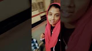 Going to palakkad 😊time 430😊👍kozhikod railway station ❤️‍🔥shajitha shaji shortvideo [upl. by Heiner]