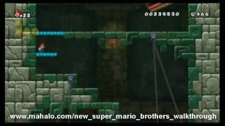 New Super Mario Bros Wii Walkthrough  World 1  Tower [upl. by Norward418]