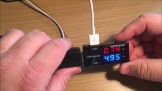 Keweisi USB Voltage Detector Review [upl. by Mcallister]