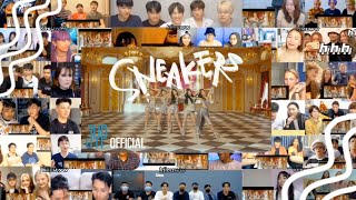 ITZY “SNEAKERS” MV ITZY REACTION MASHUP [upl. by Bonnice664]