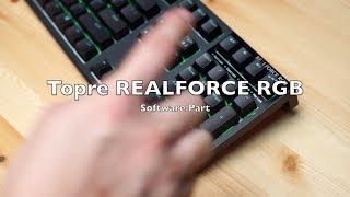 Topre REALFORCE RGB Software [upl. by Hardner]