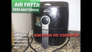 AIR FRYER SEM MISTÉRIOS WALITA SUCESSO NO CONSERTO PARTICIPAÇÃO ESPECIAL DA MOSQUINHA COADJUVANTE [upl. by Ailbert]