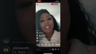 Moneybagg Yo clapping Ari cheeks on Instagram live [upl. by Aittam183]