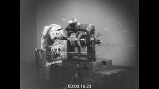 Demonstration of Edisons Kinetoscope 1930s  Film 1011087 [upl. by Shuping]