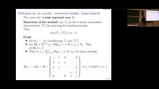 Clément Rambaud  Inversions in oriented graphs [upl. by Zinck]