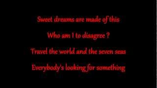 Marilyn Manson  Sweet Dreams Lyrics [upl. by Maryl94]