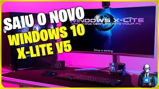 WINDOWS XLITE OPTIMUM 10 V5  RÁPIDO  OTIMIZADO PARA PC FRACO E PC GAMER🔥2024 [upl. by Orimlede902]