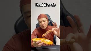 How to eat hot dogs with friends🌭 shorts funny [upl. by Aihsia929]