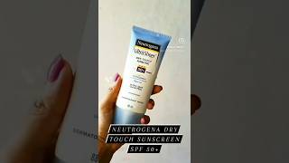 neutrogena ultra sheer dry touch Sunscreen sunscreen neutrogena neutrogenasunscreen spf50 [upl. by Adrienne167]