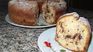 Ricetta Ciambellone Ricotta e Cioccolato  GiAlQuadrato [upl. by Richards]