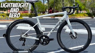 WHO NEEDS CLIMBING BIKES ANYMORE 2024 SPECIALIZED SWORKS TARMAC SL8 [upl. by Rolyat]