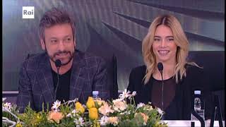 Melissa Greta Marchetto e Sergio Assisi  Conferenza stampa  Festival di Sanremo 2018 [upl. by Eelahs]