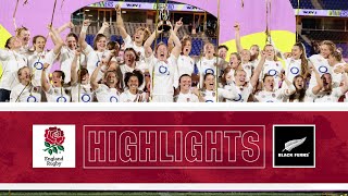 On top of the world  Red Roses v Black Ferns highlights [upl. by Alegnad]