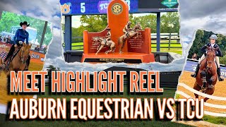 Highlight Reel  Auburn Equestrian vs TCU  92724 [upl. by Lenehc]