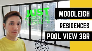 Woodleigh Residences 3 bedroom 3 bath walkthrough [upl. by Ahsinak]