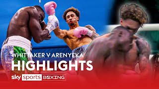 HIGHLIGHTS 💥 Ben Whittaker vs Ezra Arenyeka  IBF International light heavyweight title [upl. by Ehpotsirhc]