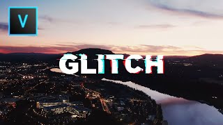 How To Make Glitch Title Effect in Sony Vegas Pro  No plugins [upl. by Macleod380]