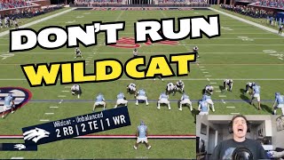 Dont Run Wildcat Please  College Football 25 Ultimate Team [upl. by Em]