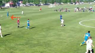 Xavier Roll  Class of 2026  US Club Midwest Regional 2024 [upl. by Ddahc756]