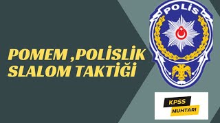 POMEM POLİSLİK SLALOM ÇALIŞMASI kpss2024 pomem polis pomemparkur besyo polislik pomem [upl. by Lynsey129]