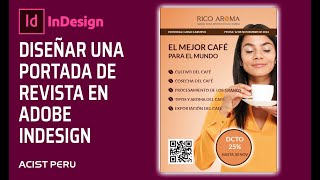 Cómo Diseñar una Portada de Revista en Adobe Indesign 2024 [upl. by Erminia37]