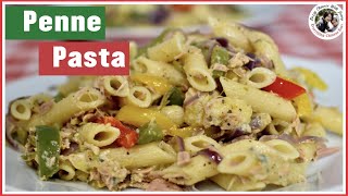 Easy Creamy Tuna Penne Pasta Recipe With Tuna [upl. by Alida]