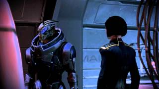 Mass Effect 3 Garrus Romance 8 Being a leader [upl. by Ethben]