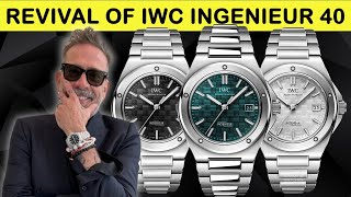 IWC Ingenieur 40 Breaking A Hidden Gems 40Year Hiatus [upl. by Enitsirhc]