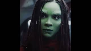 GAMORA IS A QUEEN ❤️😍 creds to Lorelei on capcut for template guardiansofthegalaxy capcut [upl. by Nalro]