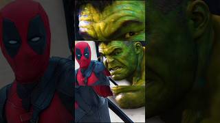 Hulk kill Deadpool in one punch ✊🤯 solo tech Ash shortsvideo viralvideo marvel trending [upl. by Hanselka]