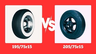 Tire Size 19575r15 vs 20575r15 [upl. by Cowie]