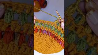 Crochet Bobble stitch pattern tutorialfor beginners [upl. by Maghutte994]