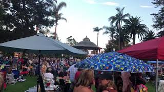 Concert in Spreckels Park in Coronado California [upl. by Llenyar]