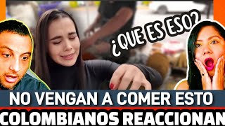 COLOMBIANA PRUEBA X PRIMERA VEZ COMIDA CALLEJERA MEXICANA😱TACOSGORDITASBURRITOS🤤DELICIA DE MEXICO [upl. by Morse115]