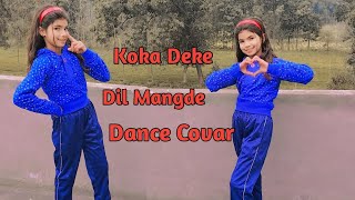 Koka Deke Dil Mangde  Mankirt Aulakh  Pranjal Dahiya  Punjabi SongDance Covar Kritika Choudhary7 [upl. by Dempstor]