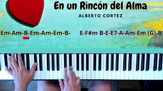 Alberto Cortez En un Rincón del Alma Acordes en Piano [upl. by Anitap116]