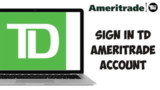 How to LoginSign In TD Ameritrade Account [upl. by Simonetta]