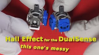 Can These Hall Effect Joysticks Work in a DualSense Controller [upl. by Fredella]