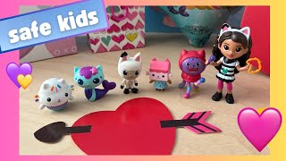 I love Gabby 😻 Gabbys Dollhouse DJ Catnip Cakey MerCat Pandy amp Baby Box Learn amp Share [upl. by Enetsuj]