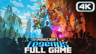 Minecraft Legends  FULL GAME Gameplay Walkthrough 4K 60FPS No Commentary [upl. by Pietra24]