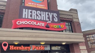 Pennsylvania Vlog  Hershey Park Hershey Tour 🍫 [upl. by Rednazxela615]