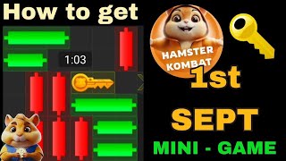 SEPTEMBER 1st Mini game Hamster Kombat Puzzle Solved Today hamsterkombat [upl. by Breena496]