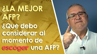 ¿Cuál es la AFP que más le conviene PATRICIO BERNAL [upl. by Mark]