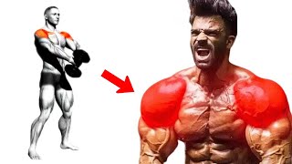 Dambıl ile Omuz Antrenmanı Omuz Genişletme Hareketleri workout shoulderworkout bodybuilding gym [upl. by Petrina]