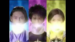 AbaBlue Yellow amp Black Henshin Power Rangers Dino Thunder Ep 13 Verison [upl. by Liamaj]