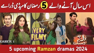 Ramzan Upcoming Dramas  Ramzan Comedy Dramas  Top 5 Ramzan Dramas Zarnishgaming13M [upl. by Reemas]