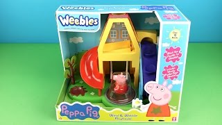 Pig Wind amp Wobble Playhouse we unbox and playing [upl. by Kaenel]