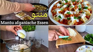 30 August 2021afghan mantu recipeطرز تهیه منتو افغانی،منتو [upl. by Kirkwood]