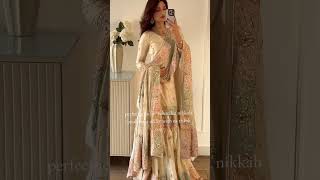 Pakistani Nikkah outfits IDEA by MANAHIL MOHSIN  handmadedresses ManahilMohsinju1md [upl. by Mccoy404]